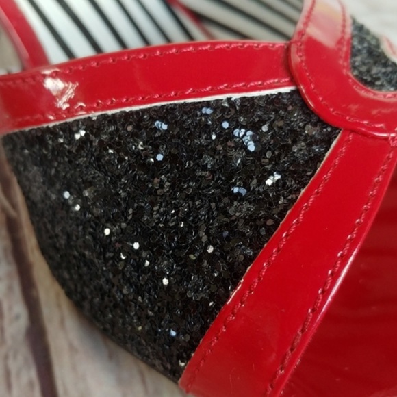 PLEASER | Red & Black Patent Leather Jenna Heels Size 14M. New in the box! - Picture 11 of 16